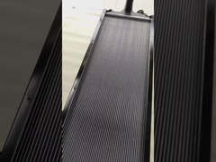 ऑल एल्युमिनियम फैन रेडिएटर एक्सावेटर E345D ट्रांसमिशन केस रेडिएटर 2302966 उच्च गुणवत्ता