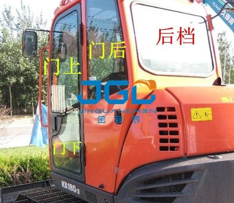 KX185-3 उत्खनन मशीन सामने और पीछे के गियर बाएं और दाएं खिड़कियां और ऊपरी और निचले विंडशील्ड