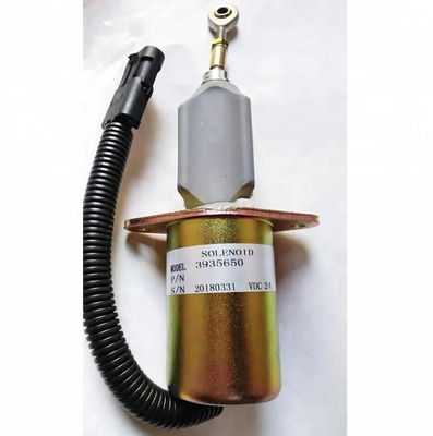 6CT 12V 24V इंजन पार्ट्स स्टॉप सोलेनोइड ईंधन बंद सोलेनोइड 3935650