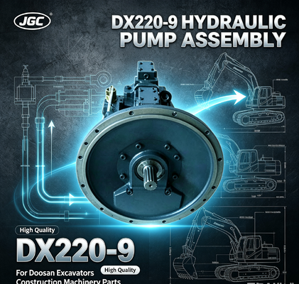 DX220-9 उच्च गुणवत्ता वाली पुरानी शैली हाइड्रोलिक पंप विधानसभा Doosan खुदाई मशीनों के लिए निर्माण मशीनरी भागों