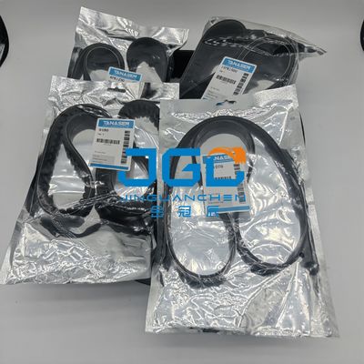 8PK1230 अल्टरनेटर कूलिंग फैन बेल्ट खुदाई स्पेयर पार्ट्स बेल्ट 6743-61-3710 खुदाई PC300-7 के लिए