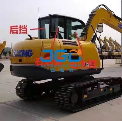 XE75DA 85C 80 फ्रंट लोअर गियर ग्लास एक्सकेवेटर फ्रंट डैम्पर ग्लास रियर साइड कर्व्ड ग्लास