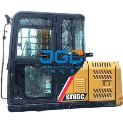 खुदाई करने वाला यंत्र SY75C SY65C फ्रंट गियर फ्रंट लोअर गियर स्काईलाइट डोर लोअर रियर बैफल लेफ्ट टेम्पर्ड ग्लास