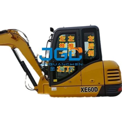 XE60D एक्सकेवेटर फ्रंट विंडशील्ड फ्रंट लोअर डोर स्काईलाइट राइट आर्म टेम्पर्ड ग्लास