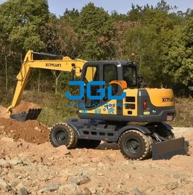 खुदाई करने वाला B70 सामने की हवा खिड़की के दरवाज़े के नीचे टेम्पर्ड ग्लास के पिछले हिस्से को ऊपर और नीचे धकेलती है