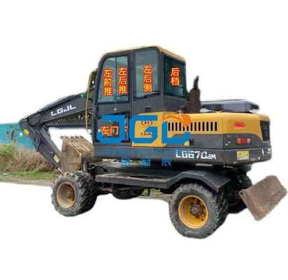 670BM 680 690 एक्सकेवेटर ग्लास फ्रंट विंडशील्ड डोर स्लाइडिंग विंडो ग्लास