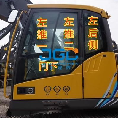 EC120D 140D 200D 210D 220D उत्खनन फ्रंट विंडशील्ड उत्खनन दरवाजा और खिड़की का शीशा