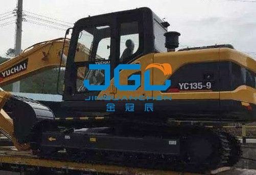 YC85-9 150 360 230 135-9 उत्खनन मशीन सामने और पीछे विंडशील्ड, बाएं और दाएं दरवाजे और खिड़कियां