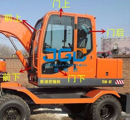 XY75W-9T 85W-8T खुदाई कांच के दरवाजे और खिड़कियां बाएं और दाएं सामने और पीछे की खिड़की विंडशील्ड