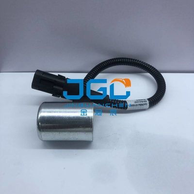 पायलट सेफ्टी लॉक सोलेनोइड वाल्व कॉइल 12v 24v XE135 XE150 XE215 XE245 XE305 एक्सकेवेटर सहायक उपकरण 1019 के लिए
