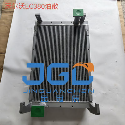 वोल्वो EC380 EC380B EC380D खुदाई तेल कूलर 17482432 14715372
