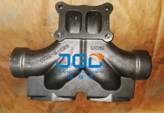 प्रीमियम स्टेनलेस स्टील उत्खनन निकासी प्रणाली निकासी Manifold 6151-11-5120