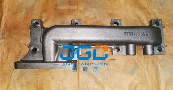 उच्च गुणवत्ता वाला S4D102 निकास मनिफोल्ड FIT 6732-11-5221 Komatsu WA120-3L के लिए