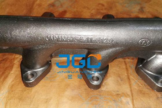 PC200-8 नई डीजल इंजन निकास मनिफोल्ड 6754-11-5120 Komatsu SAA6D107E S6D107 6D107 WA380-6 इंजन के लिए फिट