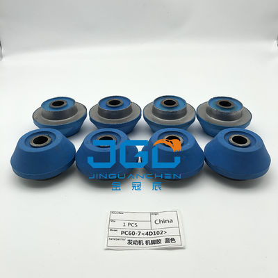 खुदाई PC60-7 डीजल इंजन समर्थन कुशन के लिए 4D102 इंजन कुशन