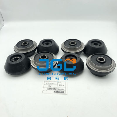 SK200-8 210-8,250-8,260-8 रबर माउंट YN02P01095P1 J05E इंजन कुशन रबर पैड SK200 इंजन माउंट रबर