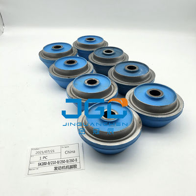 SK200-8 210-8,250-8,260-8 रबर माउंट YN02P01095P1 J05E इंजन कुशन रबर पैड SK200 इंजन माउंट रबर