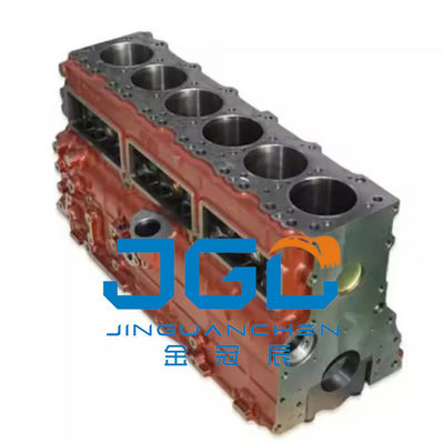 6BG1 ब्लॉक इंजन डीजल सिलेंडर ब्लॉक EX200 SH200A3 1-11210444-7 के लिए खुदाई मशीन भागों