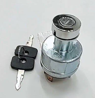 9G-7641 4 तार इग्निशन स्विच खुदाई के लिए स्पेयर पार्ट्स 4 लाइन इग्निशन कुंजी के साथ प्रारंभ स्विच