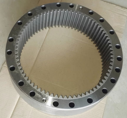 घुमावदार गियर रिंग EC220D/250D/380D/240B/360B/460B/700 खुदाई मशीनों के लिए 234565345