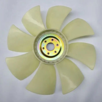 कोमात्सु खुदाई PC60-5-6-7 PC120-5-6-7 प्रशंसक ब्लेड 4D95/4D102 के लिए उपयुक्त