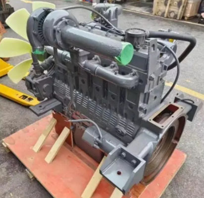 Doosan De12t डीजल इंजन असेंबली De12tis इंजीनियरिंग मशीनरी के लिए उत्खनन इंजन भागों
