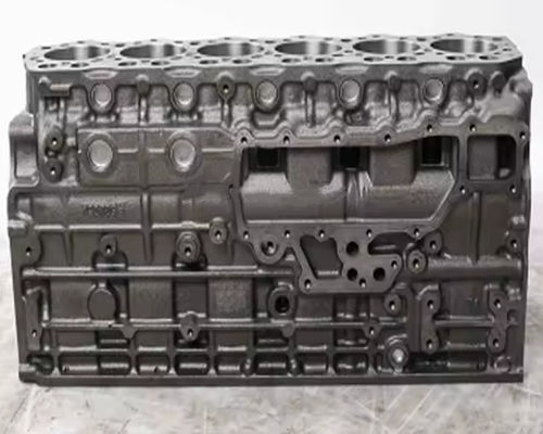 नए उत्खनन उपकरण के स्पेयर पार्ट्स 6D34 इंजन सिलेंडर ब्लॉक निर्माण मशीनरी के भाग