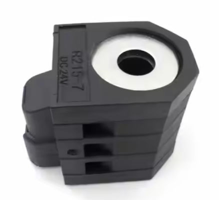 YU'AN 24V एक्सकेवेटर सोलेनोइड वाल्व कॉइल XKBL-00004 R210LC-7 R215LC-7 के लिए