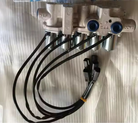 सोलेनोइड वाल्व 209-60-77240 Komatsu PC1250-7 PC1250-8 PC750-7 PC600 PC800 एक्सकेवेटर पार्ट्स के लिए