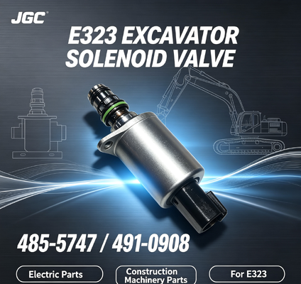बेल पार्ट्स एक्सकेवेटर इलेक्ट्रिक पार्ट्स E323 सोलेनोइड वाल्व 485-5747 491-0908