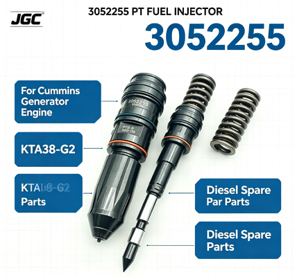 KTA38-G2 PT जनरेटर इंजन ईंधन इंजेक्टर के लिए डीजल स्पेयर पार्ट्स 3052255