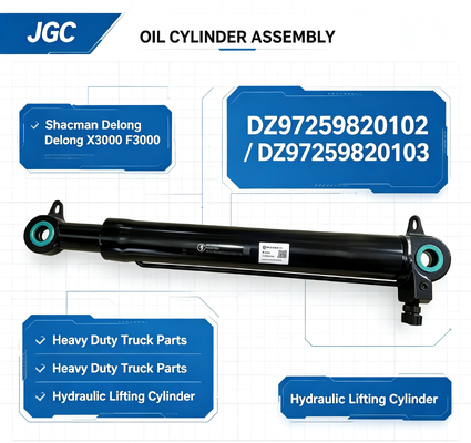 DZ97259820102 DZ97259820103 Shacman Delong X3000 F3000 के लिए तेल सिलेंडर विधानसभा
