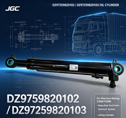 DZ97259820102 DZ97259820103 Shacman Delong X3000 F3000 के लिए तेल सिलेंडर विधानसभा