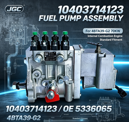 10403714123 OE 5336065 4BTA39-G2 70KW फ्यूल पंप असेंबली आंतरिक दहन इंजन के लिए स्टैंडर्ड फिटमेंट