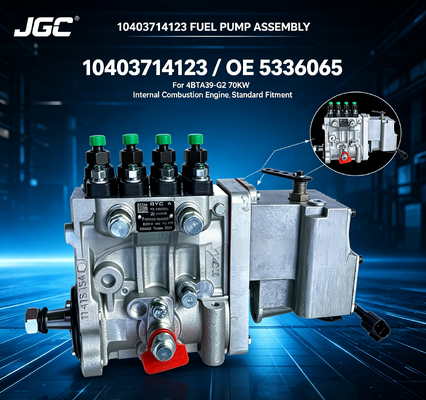 10403714123 OE 5336065 4BTA39-G2 70KW फ्यूल पंप असेंबली आंतरिक दहन इंजन के लिए स्टैंडर्ड फिटमेंट