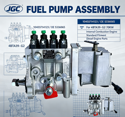 10403714123 OE 5336065 4BTA39-G2 70KW फ्यूल पंप असेंबली आंतरिक दहन इंजन के लिए स्टैंडर्ड फिटमेंट