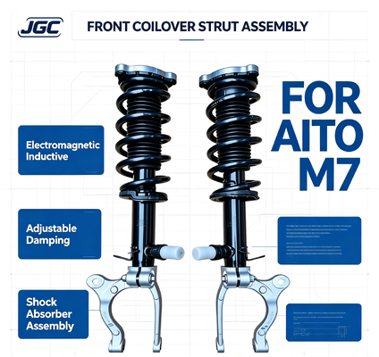 104436300FEइलेक्ट्रोमैग्नेटिक इंडक्टिव फ्रंट Coilover Strut Assembly with Adjustable Damping Shock Absorbers for AITO M7 Vehicle Suspension