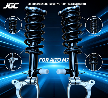 104436300FEइलेक्ट्रोमैग्नेटिक इंडक्टिव फ्रंट Coilover Strut Assembly with Adjustable Damping Shock Absorbers for AITO M7 Vehicle Suspension