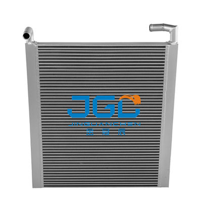SK120-3 खुदाई रेडिएटर इंजन हाइड्रोलिक तेल कूलर 655 * 730 मिमी