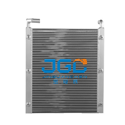SK120-3 खुदाई रेडिएटर इंजन हाइड्रोलिक तेल कूलर 655 * 730 मिमी